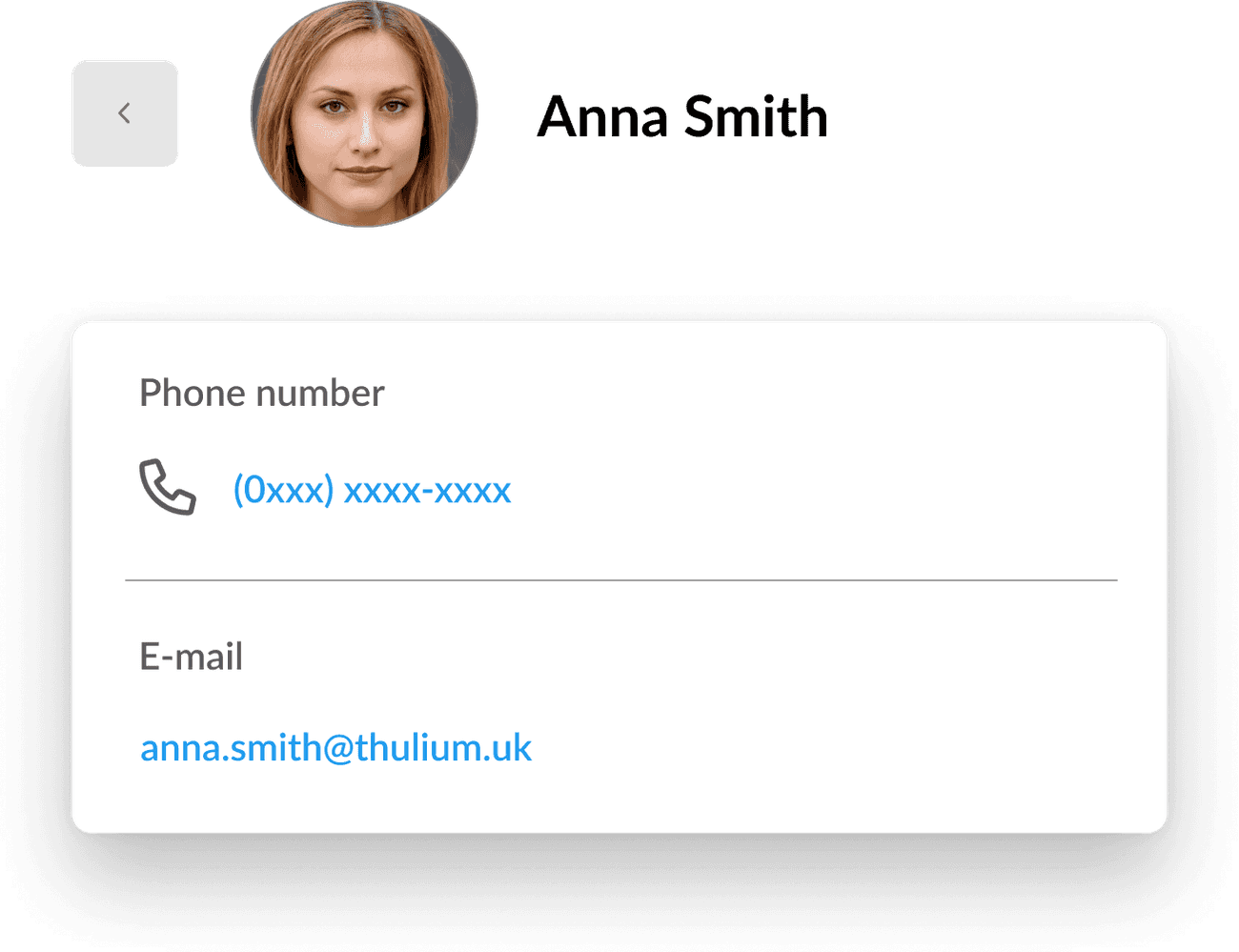 client card in thulium system