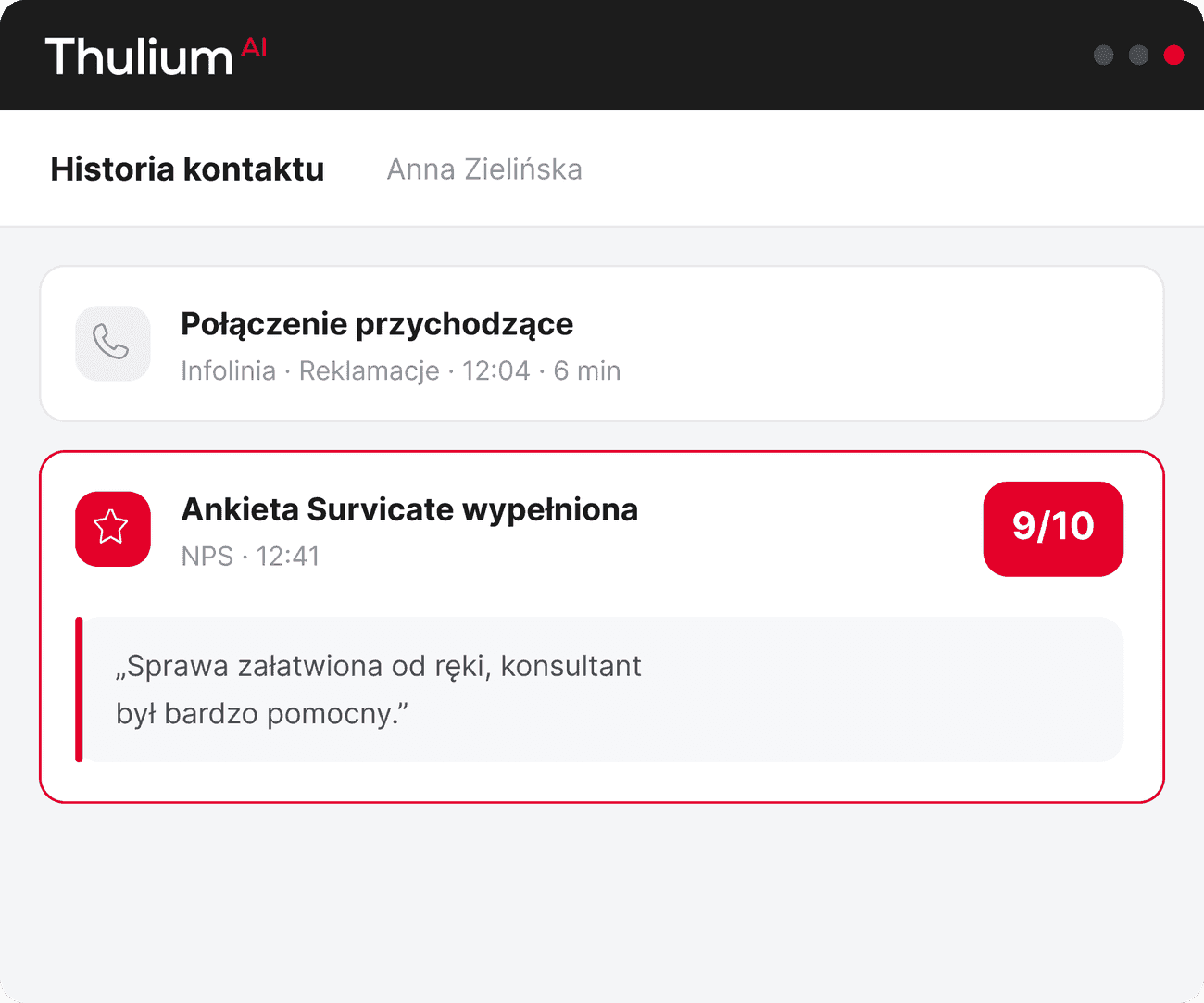 Jak zintegrować Thulium z Survicate