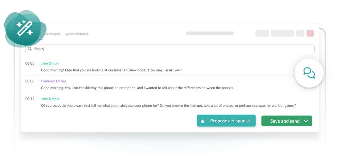 Proposing a response